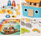 Montessori Wooden Noah's Ark
