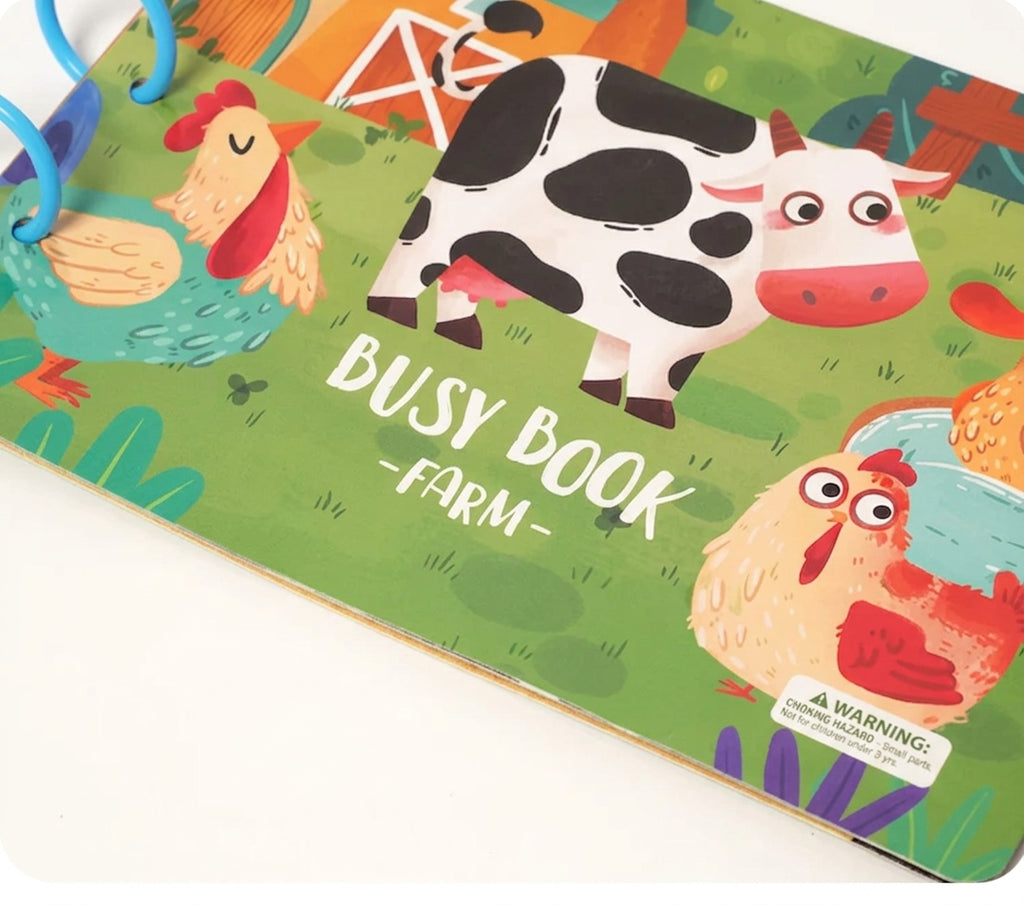 Montessori Sticker Busy Book