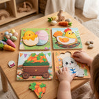Montessori Easter Puzzles (4 Pack)