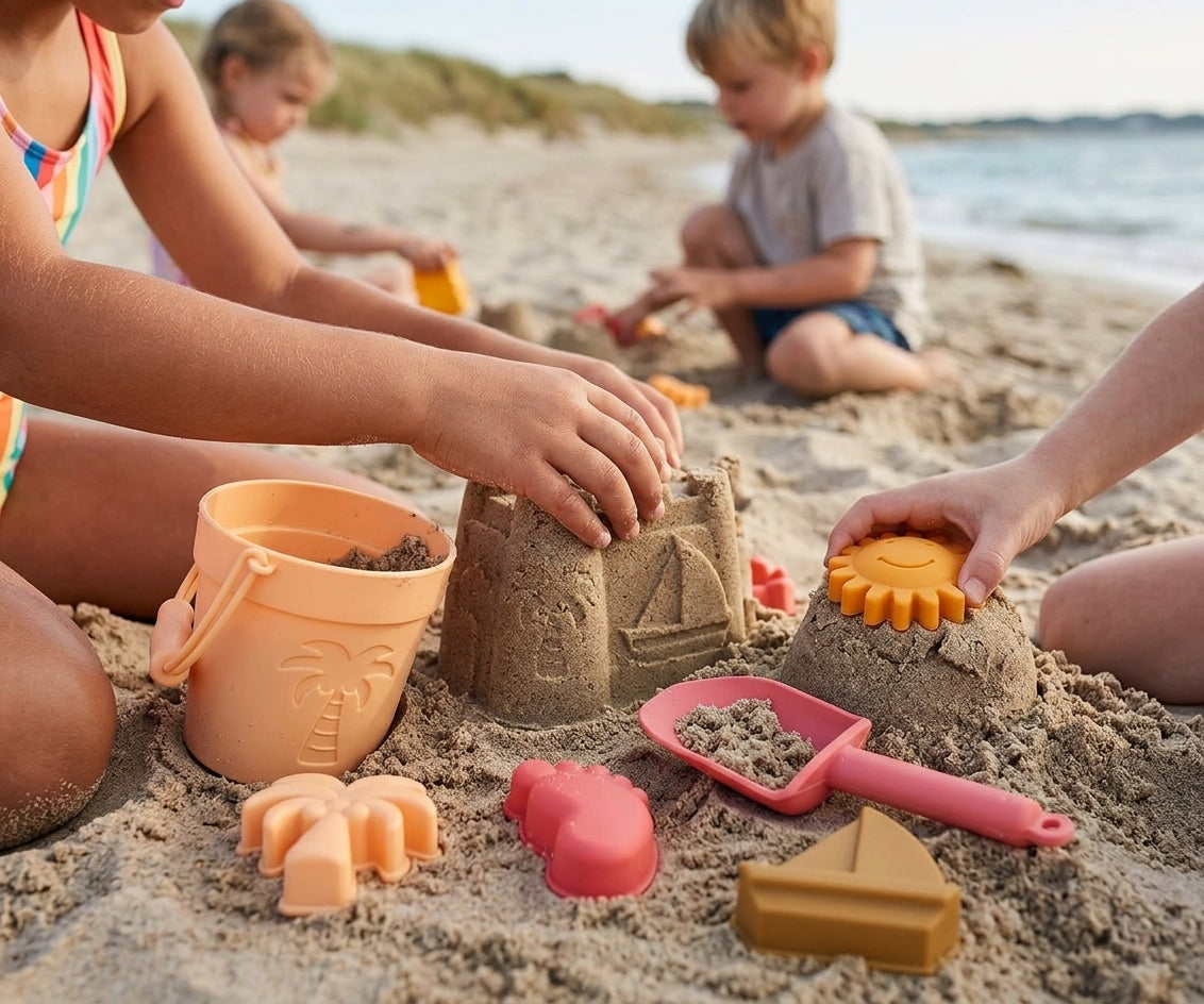Montessori Silicone Beach Set
