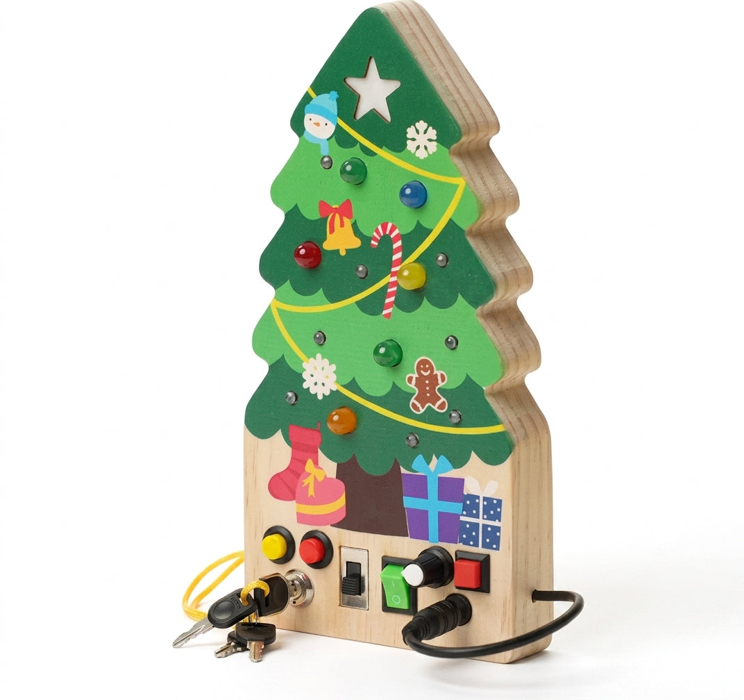 Montessori Christmas Switch Board