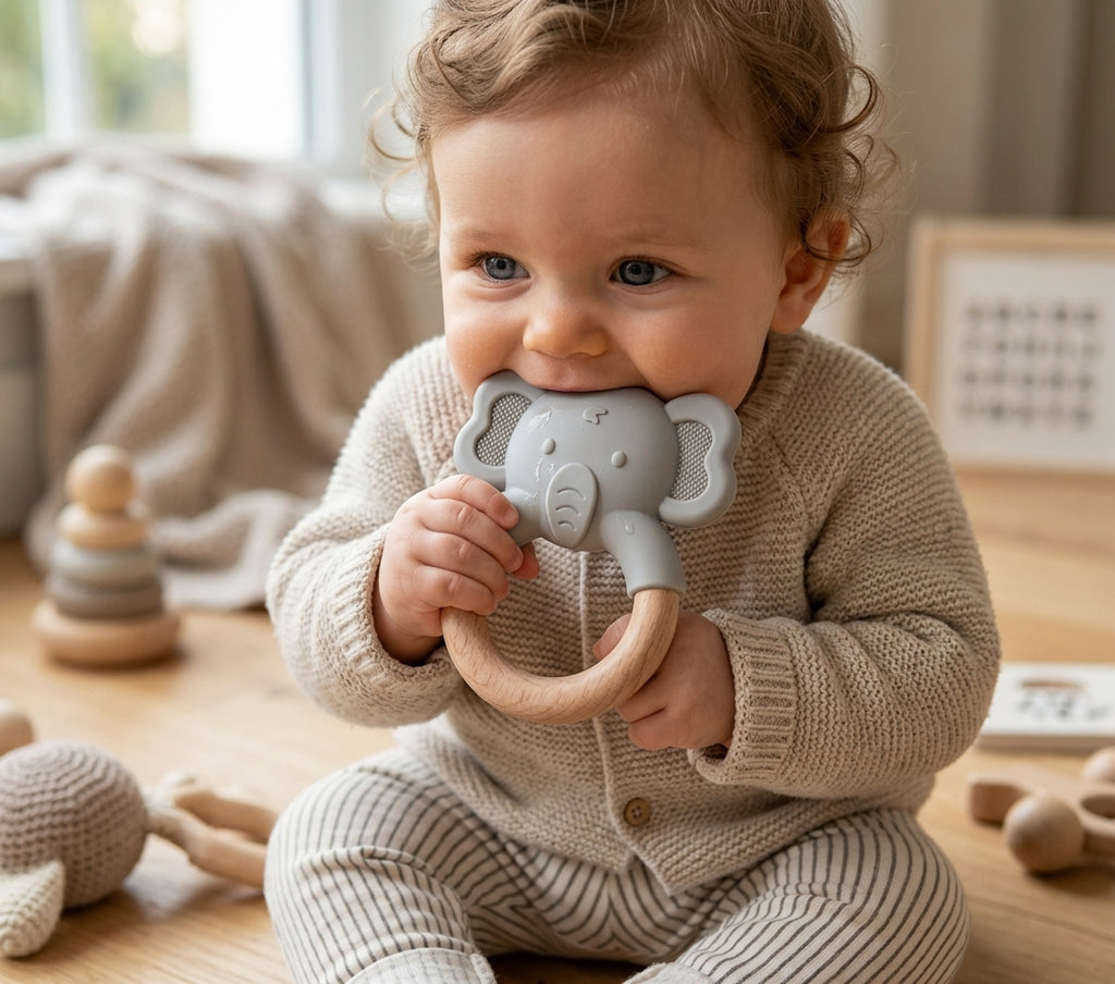 Montessori Elephant Teether