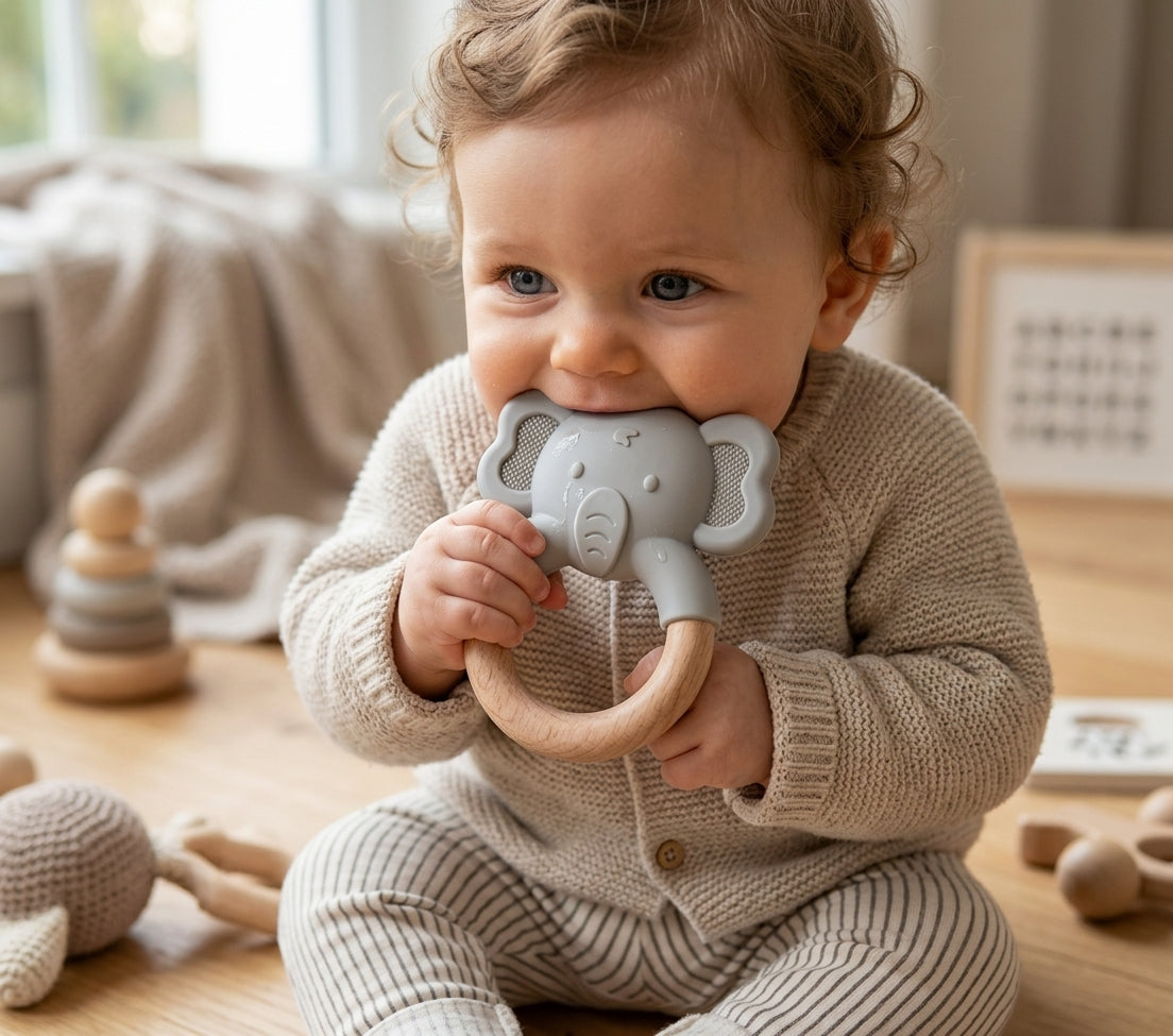 Montessori Elephant Teether