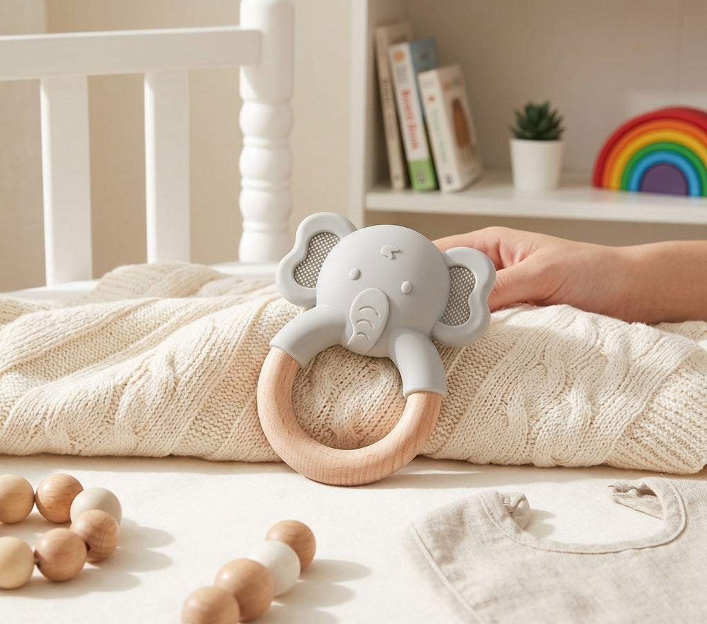 Montessori Elephant Teether