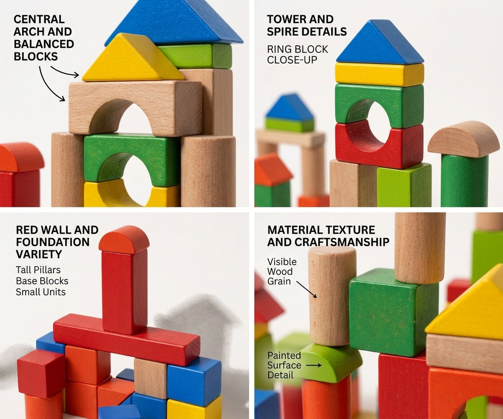 Montessori Castle Construction Set