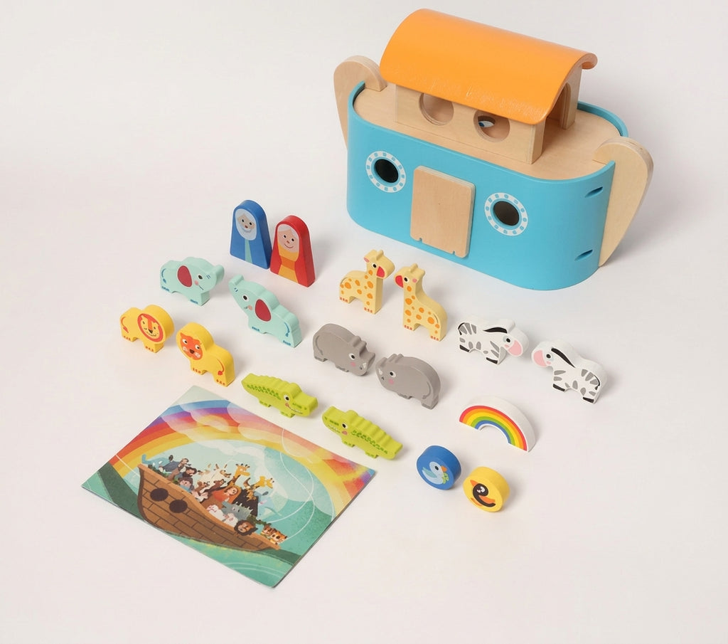 Montessori Wooden Noah's Ark