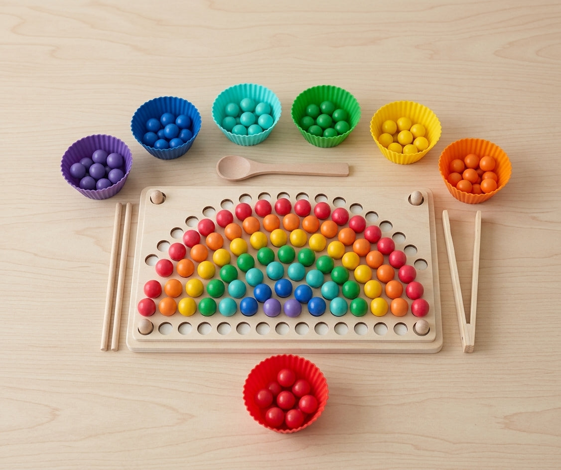 Montessori Rainbow Beads