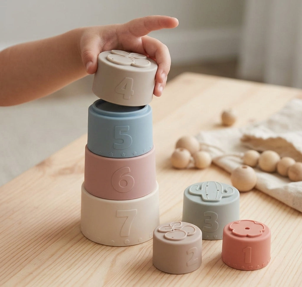 Montessori Baby Stacking Cups
