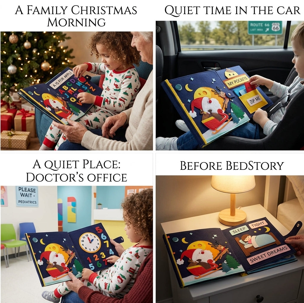 Montessori Xmas Journey Book